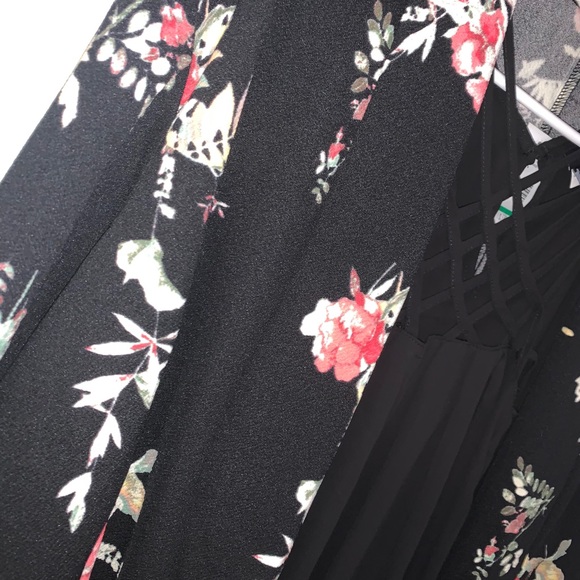 NWT-MATRICES FLORAL FLOWY BLAZER - Picture 3 of 5